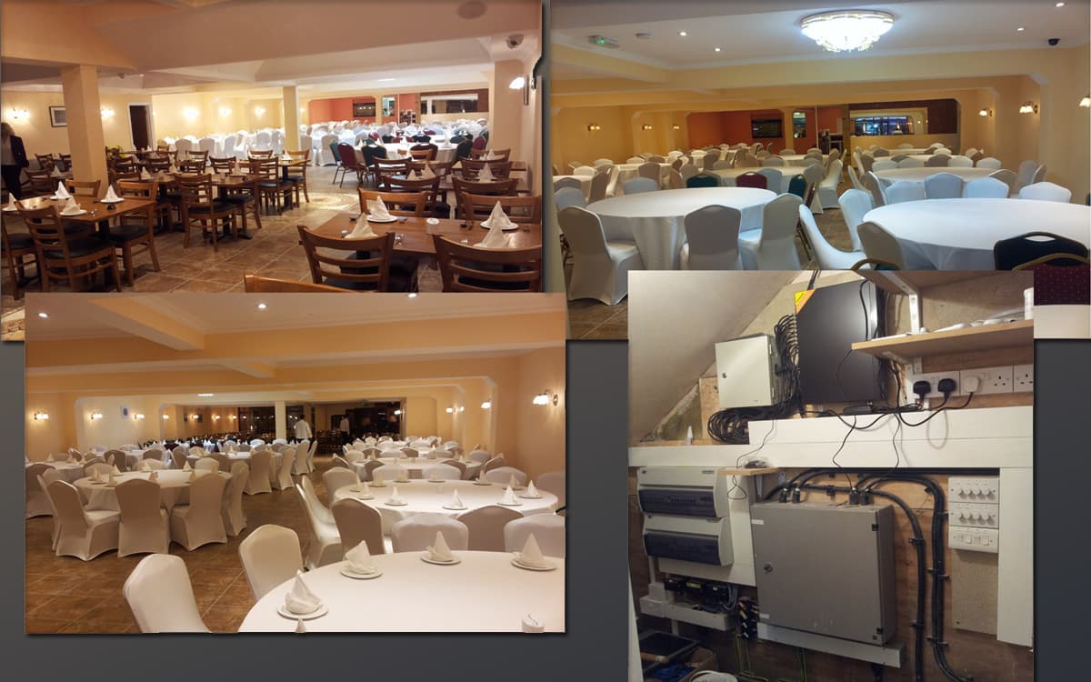 commercial venue electrical fit-out and distribution boards
